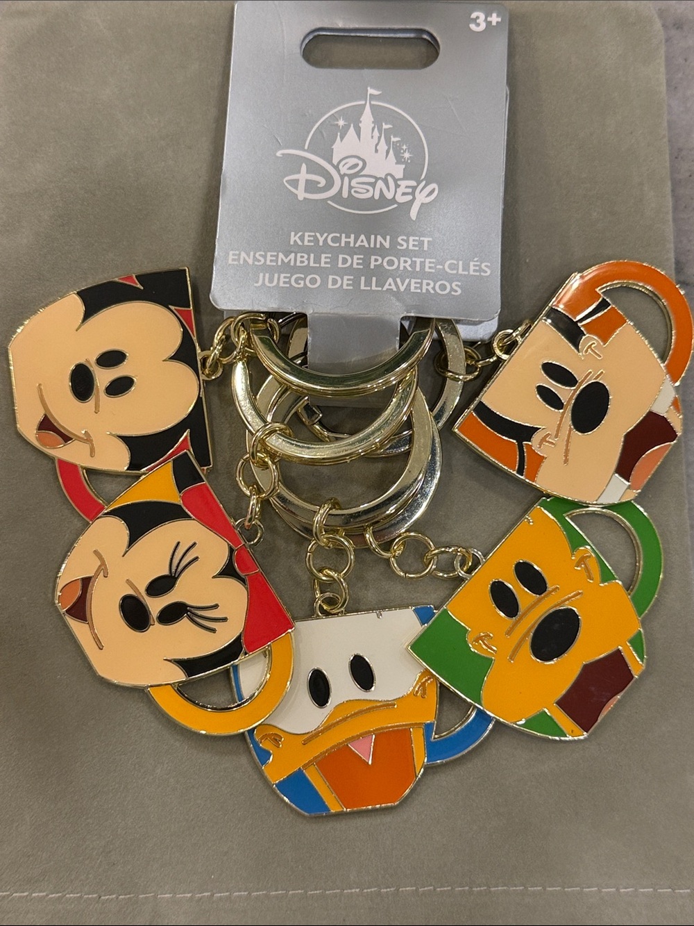 Disney Keychain Set of 5